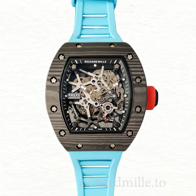 Richard Mille RM35 Mechanical Men Skeleton Dial
