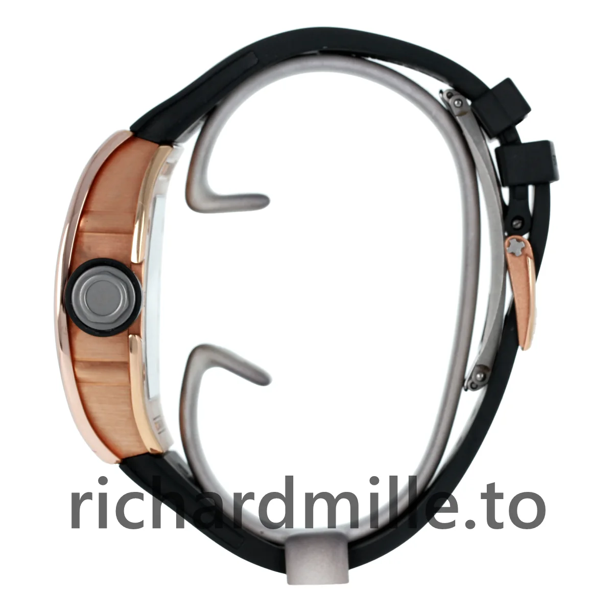 Richard Mille RM 010-AG RG Rubber Skeletonized Dial Watch
