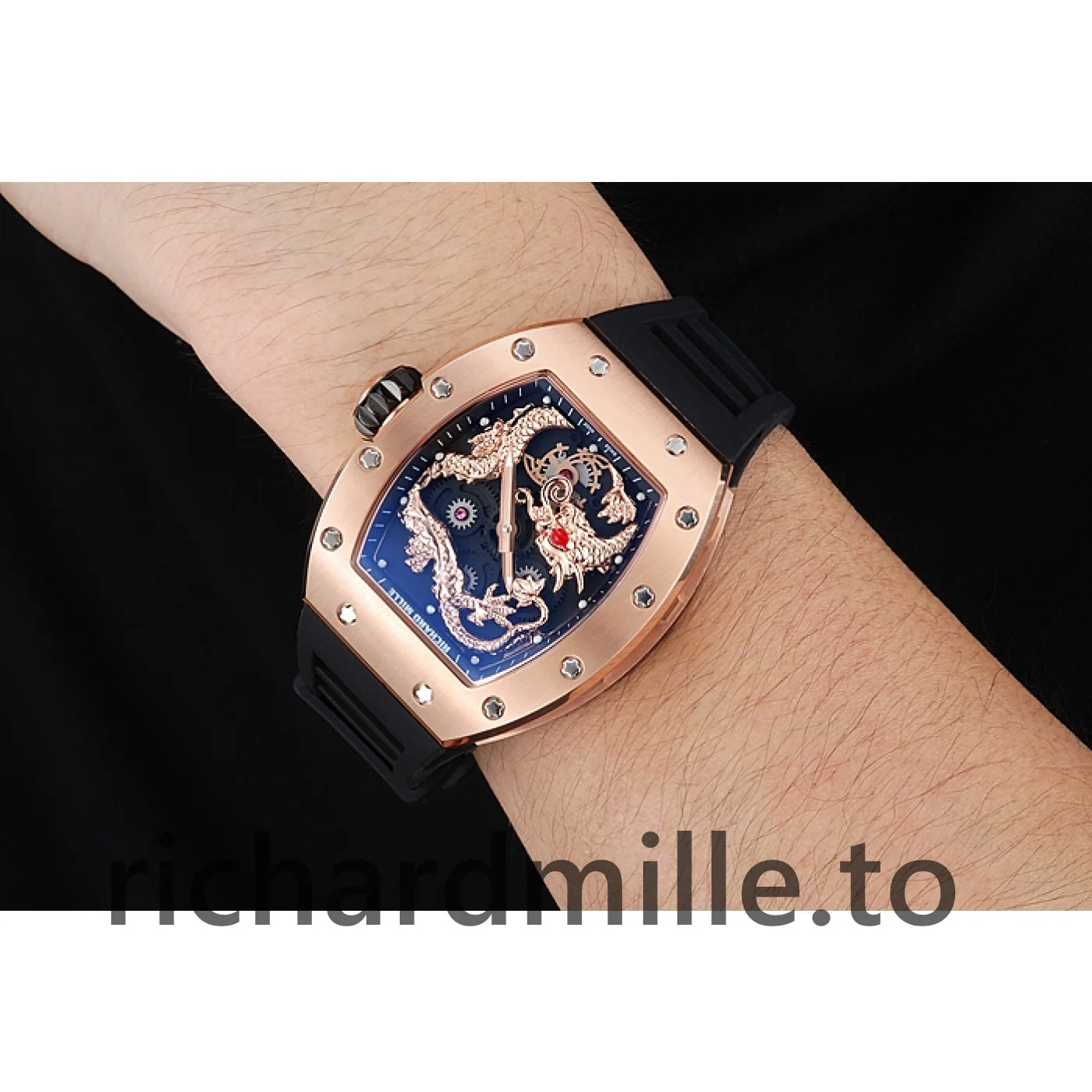 Richard Mille RM057 1454200 Black Dial Men Watch