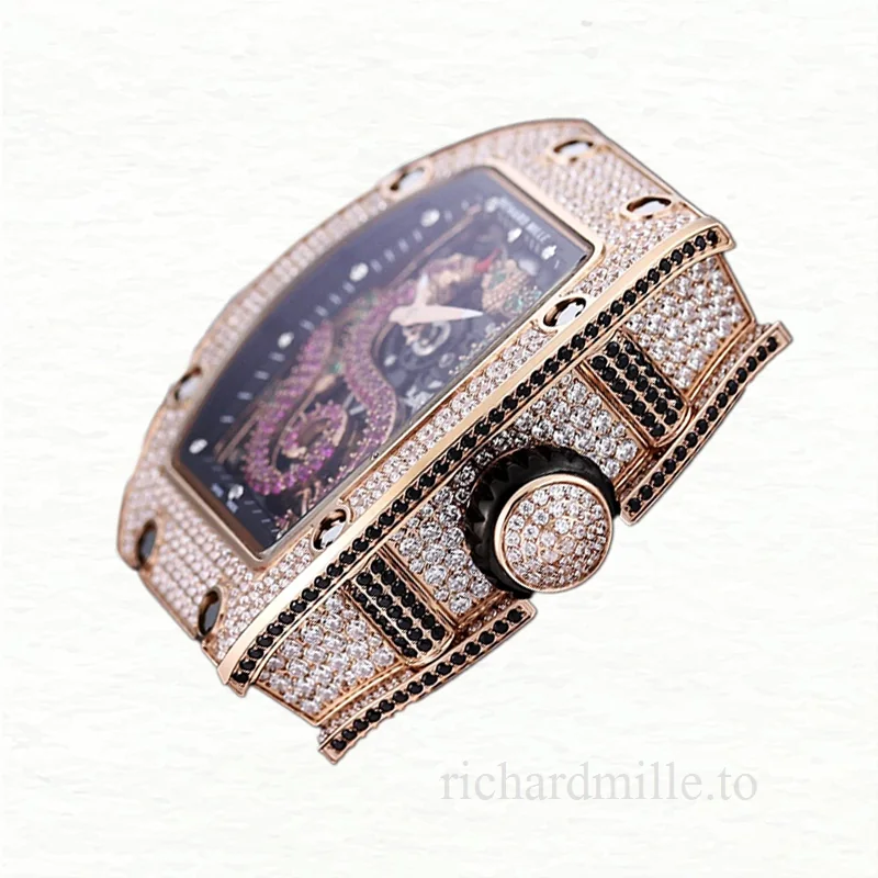 Richard Mille RM 026 Unisex Automatic Rubber Band Watch
