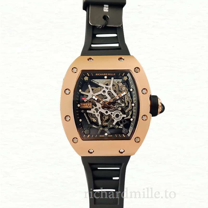 Richard Mille RM35 Mechanical Men Skeleton Dial