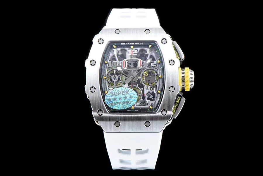 Richard Mille Replica RM 11-03 White Tape