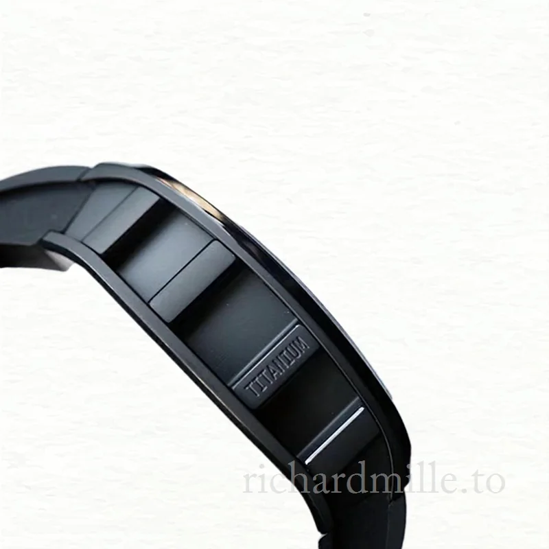 Richard Mille RM52-01 Men Mechanical Watch Rubber Band