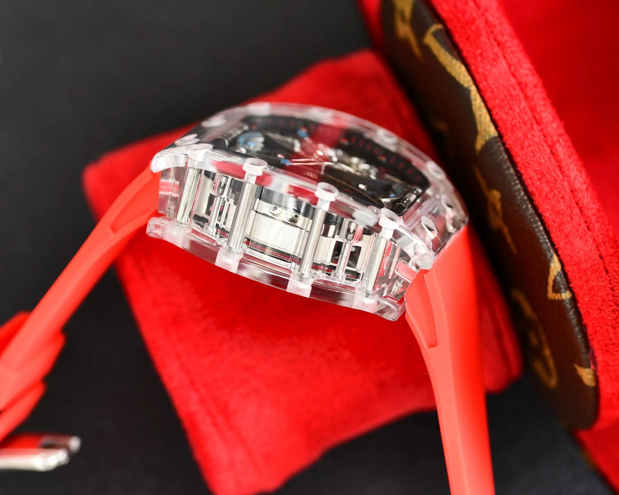 Richard Mille RM53-01 Automatic Men Transparent Dial Watch