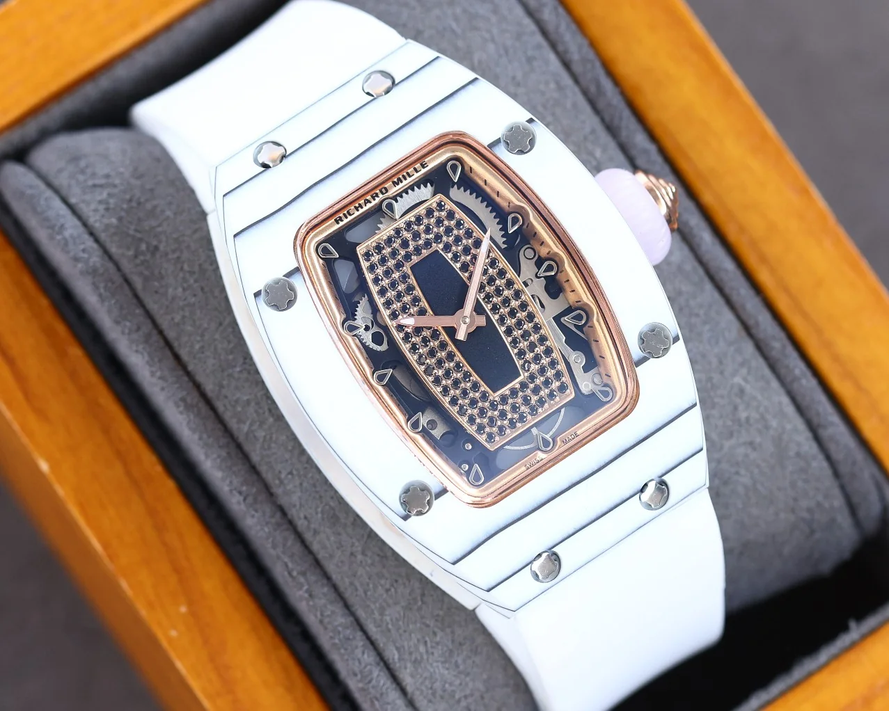Richard Mille RM07-1 Ladies Automatic Watch Rubber Band