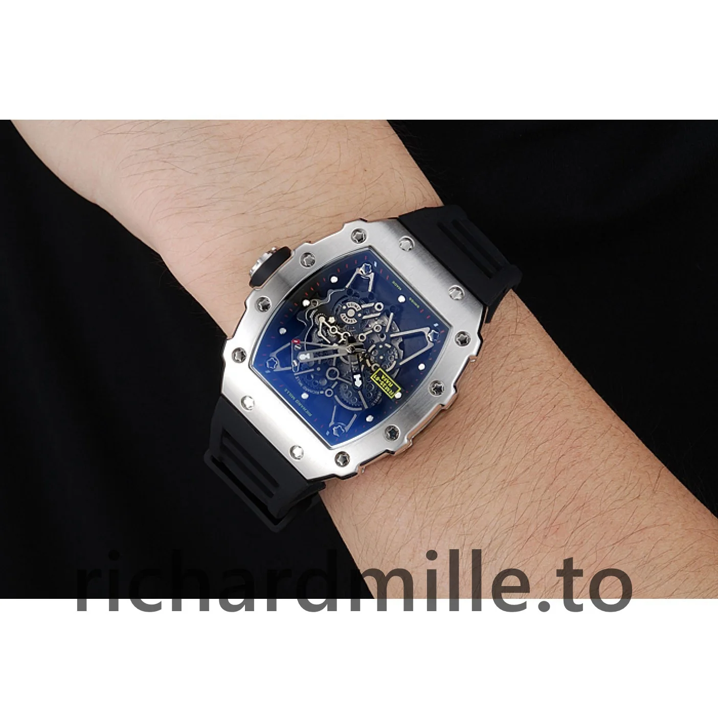 Richard Mille RM 35-01 Rafa 1454198 Black Dial Rubber Watch