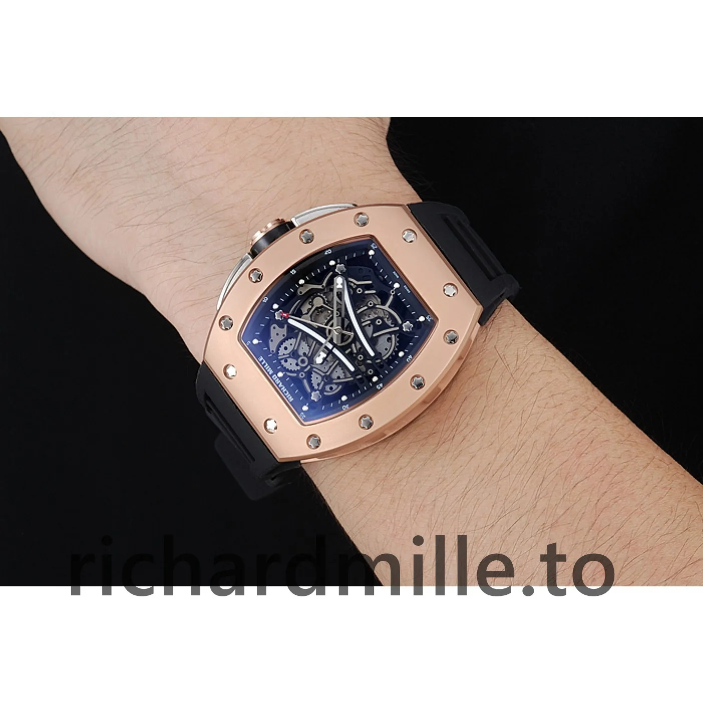 Richard Mille RM 61-01 1454203 Black Dial Men Watch