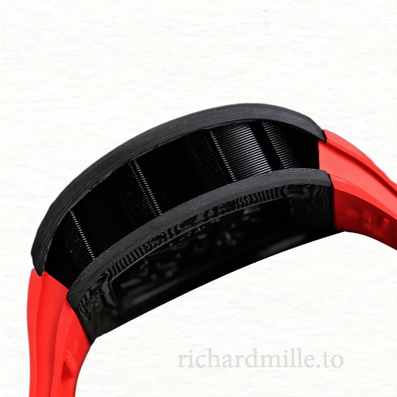 Richard Mille RM055 Automatic Men Dot Watch Transparent Dial