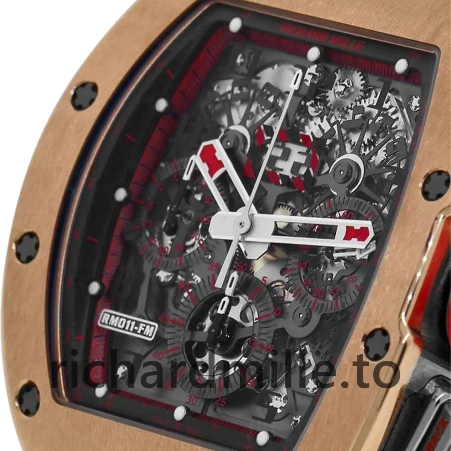 Richard Mille RM011 Grey & White Dial 50MM Watch