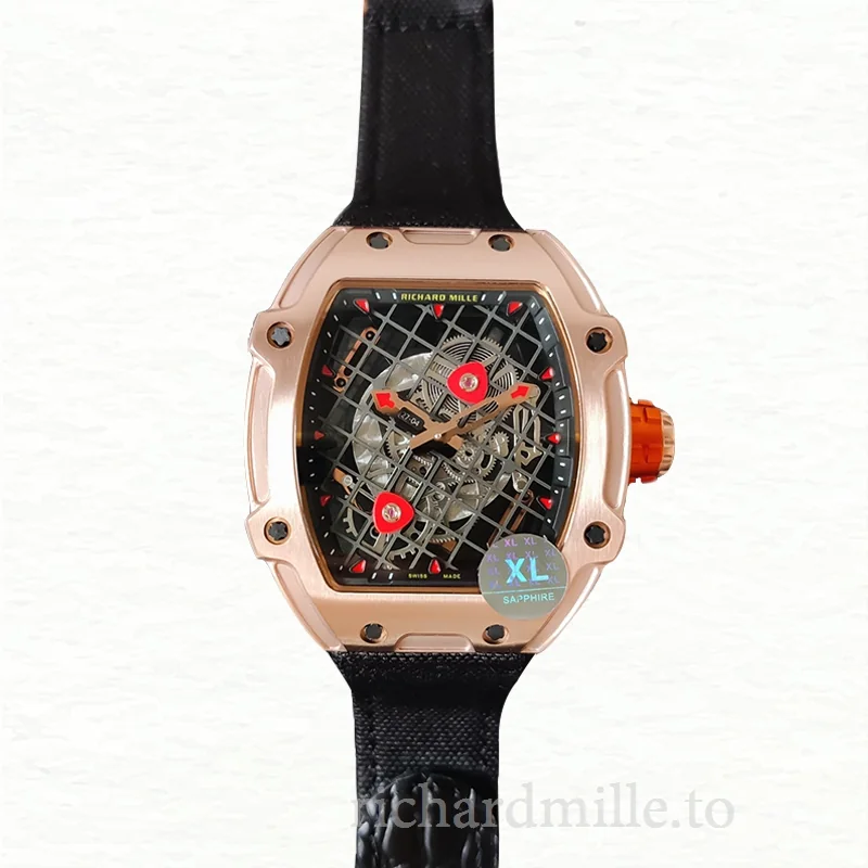 Richard Mille RM27-04 Men Mechanical Nylon Strap Watch