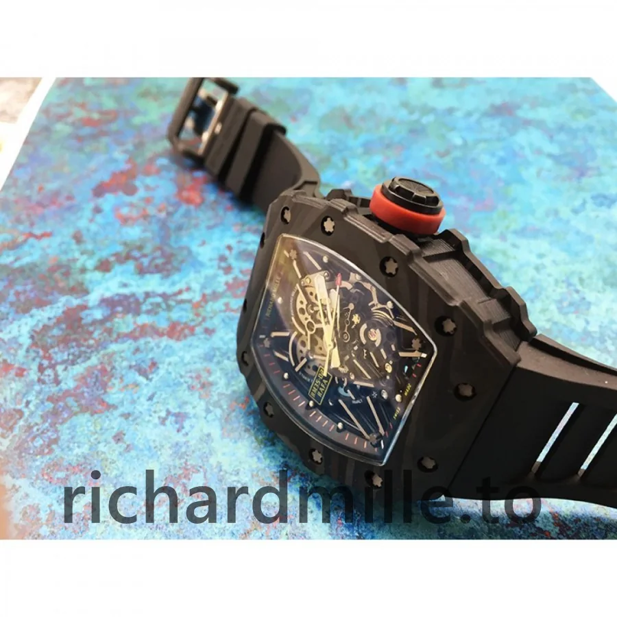 Richard Mille RM 35-02 Rafa Skeleton Dial Mens Watch