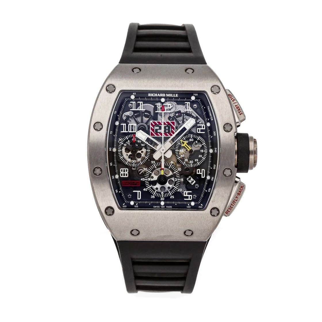 Richard Mille RM011 AK TI Skeletonized Dial Watch