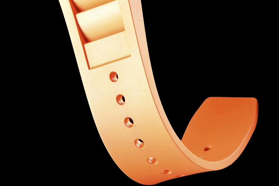 Richard Mille Replica RM 35-02 Orange Imported Rubber Strap