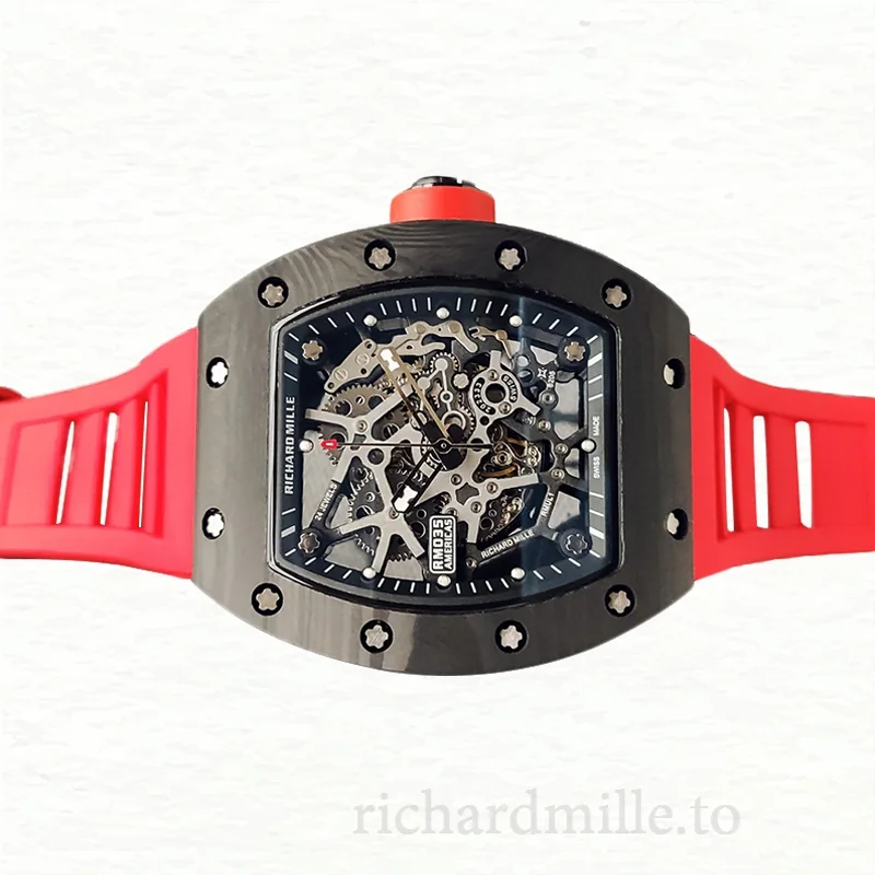Richard Mille RM35 Mechanical Men Watch Skeleton Dial