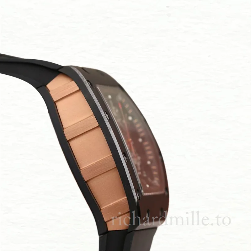 Richard Mille RM035 Men Mechanical Watch Transparent Dial