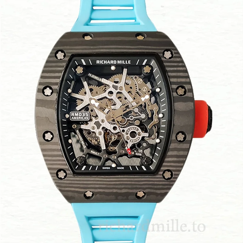 Richard Mille RM35 Mechanical Men Skeleton Dial