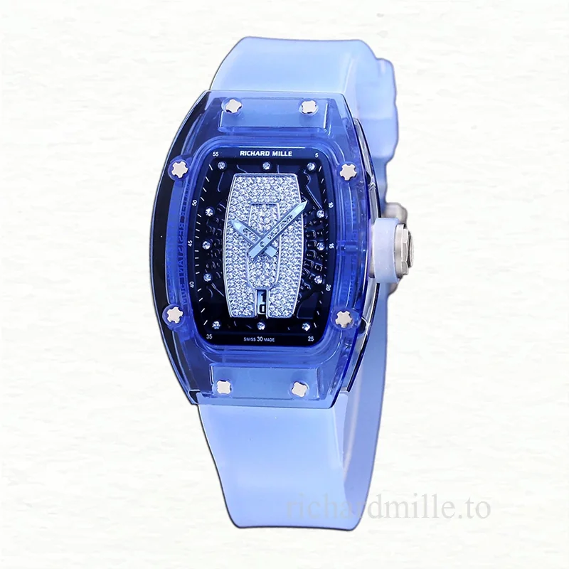 Richard Mille RM 07-02 Automatic Ladies Watch Acrylic Rubber Band