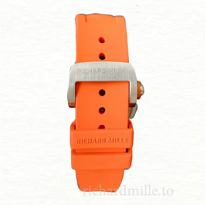 Richard Mille RM51-02 Ladies Mechanical Diamond Bezel Rubber Band