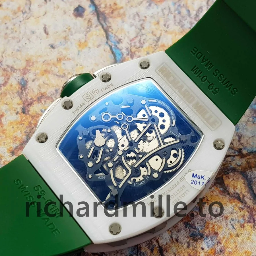Richard Mille RM 59-01M Skeleton Dial 40mm Watch