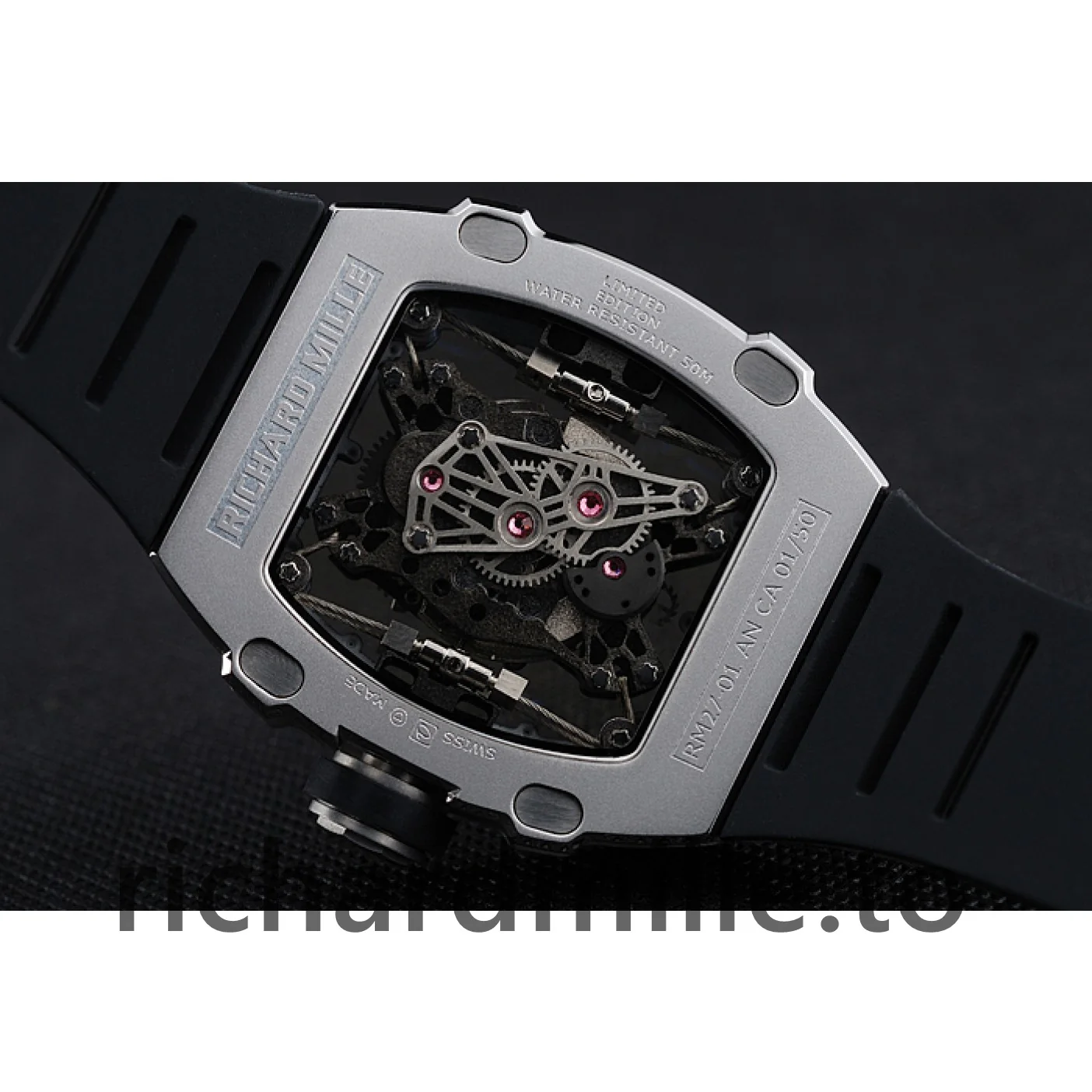 Richard Mille RM 27-01 1454254 Rubber Black Band Watch