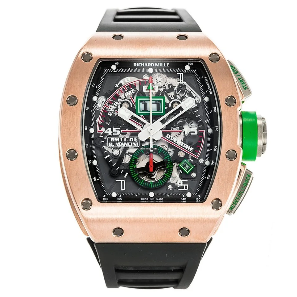 Luxury sports watch against a dark festive backdrop