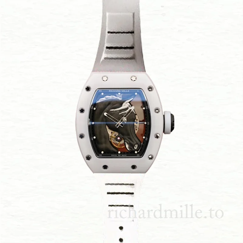 Richard Mille RM52-02 Mechanical Men Watch Ceramics Bezel