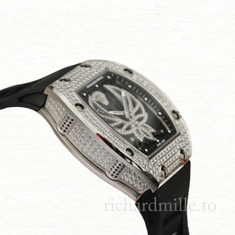Richard Mille RM019 Hand Wind Men Rubber Band Watch