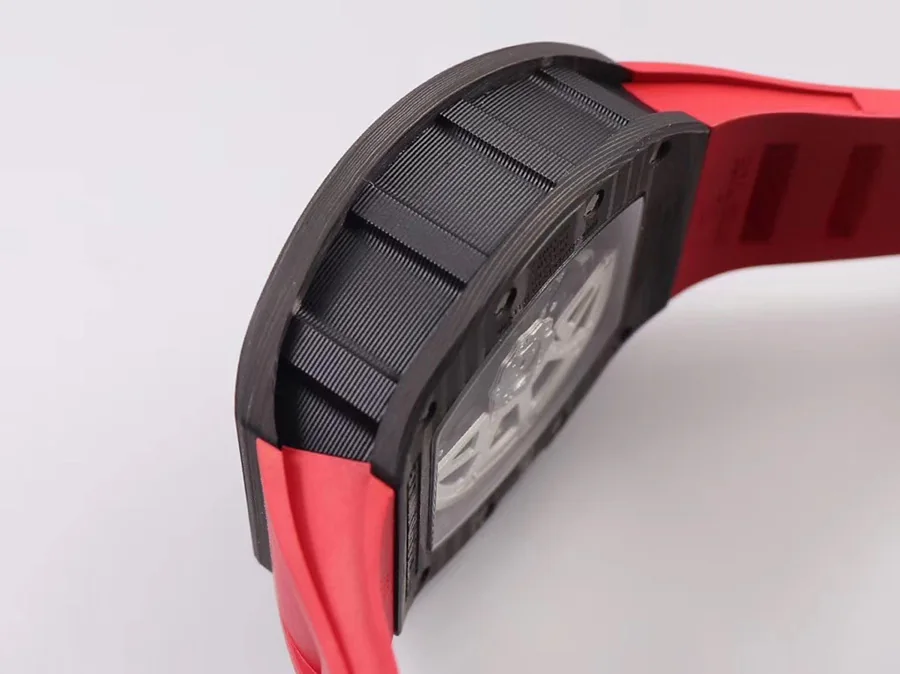 Richard Mille Replica RM 011 Red Strap V2 new upgrade