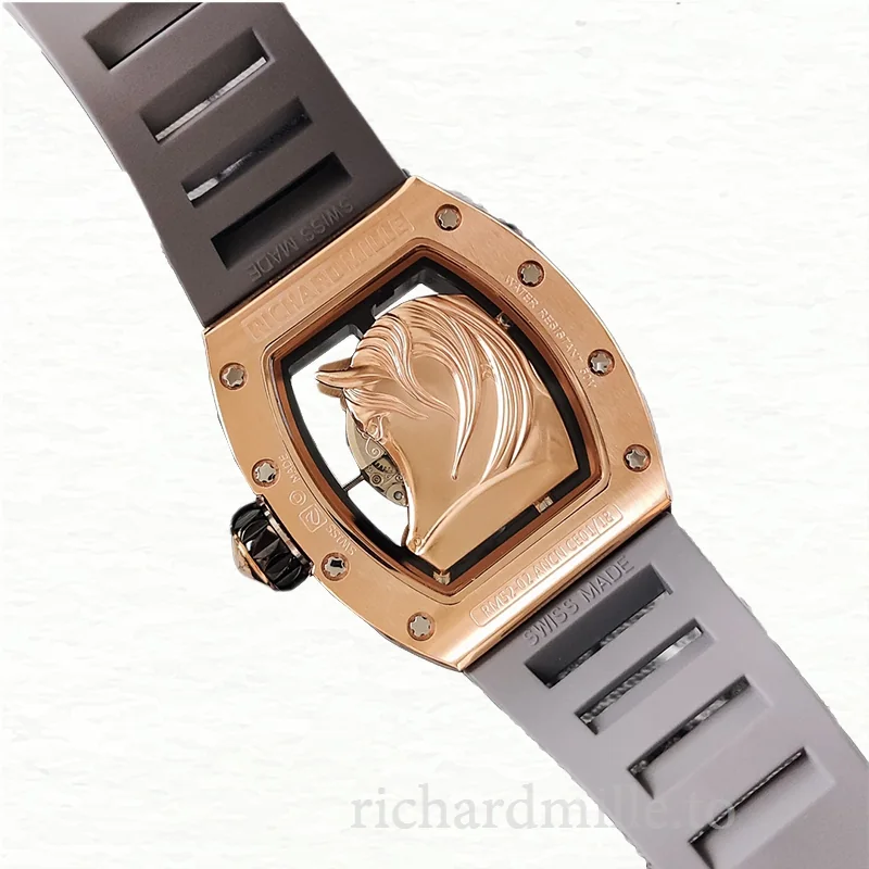 Richard Mille RM52-02 Men Mechanical Rubber Band Horse Dial