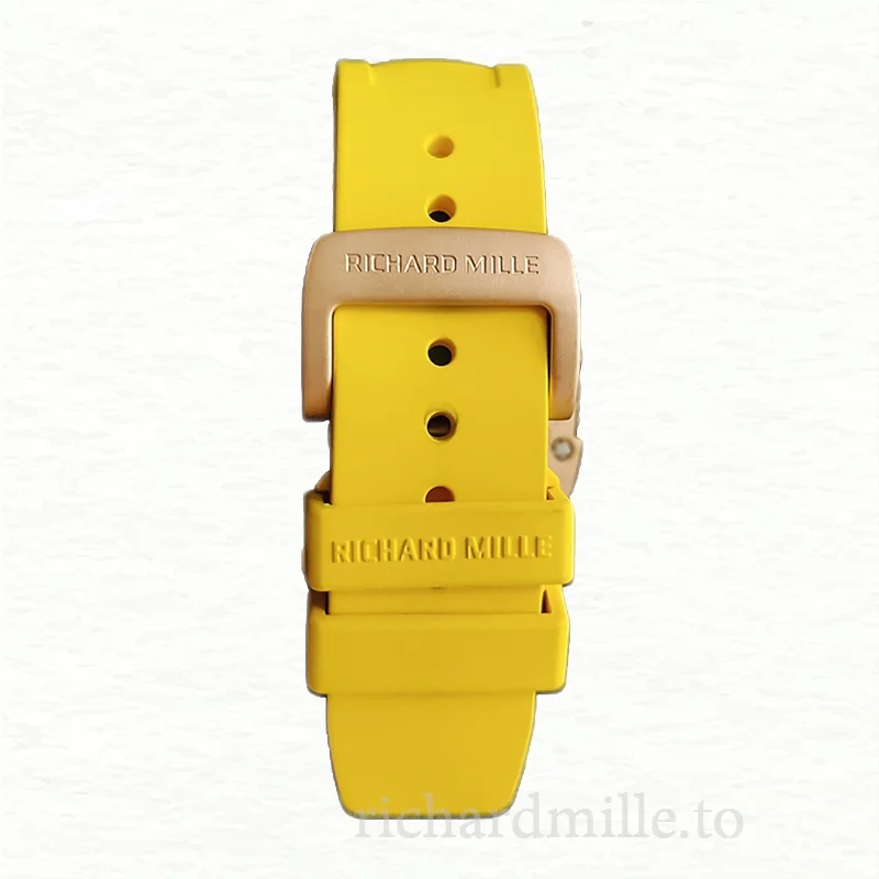 Richard Mille RM35-02 Men Mechanical Diamond Bezel Transparent Dial