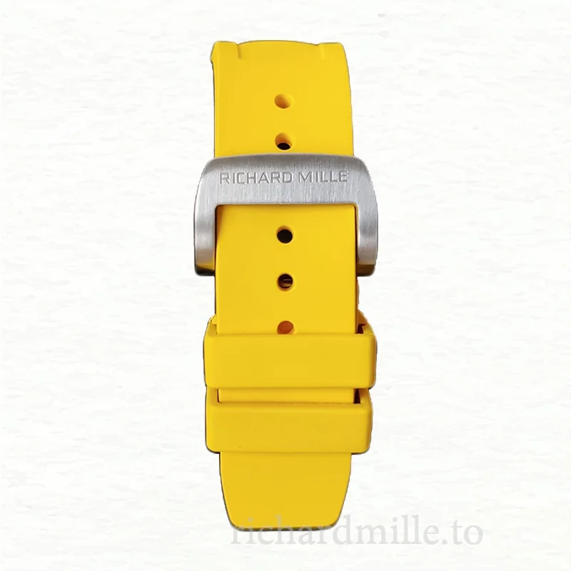 Richard Mille RM35-02 Mechanical Men Transparent Dial Diamond Bezel