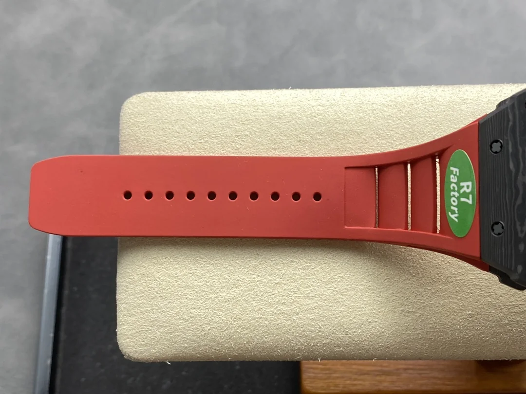 Premium Swiss Skeleton Richard Mille RM 35-02 Replica Rafa Nadal Watch With Red Rubber Strap