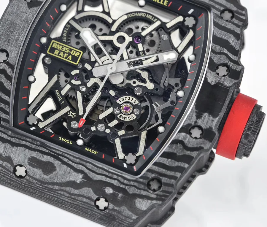 Tourbillon-inspired model in the signature selection