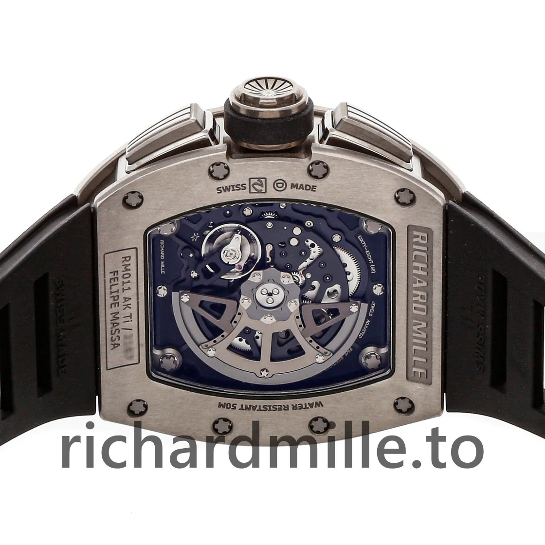 Richard Mille RM011 AK TI Skeletonized Dial Watch