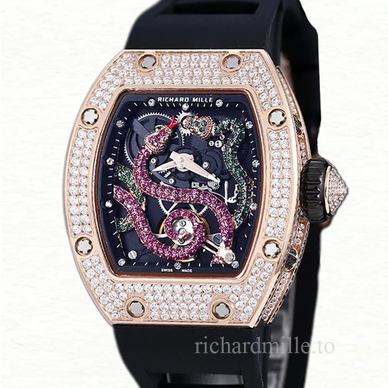 Richard Mille RM 026 Unisex Automatic Rubber Band Watch