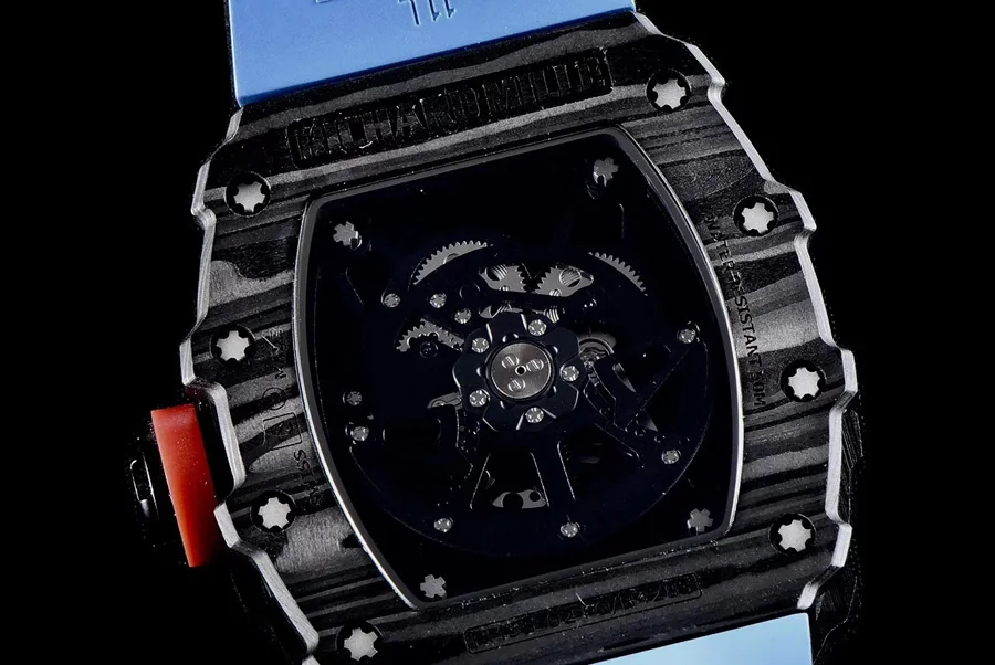 Richard Mille Replica RM 35 V3 Upgrade Blue Strap