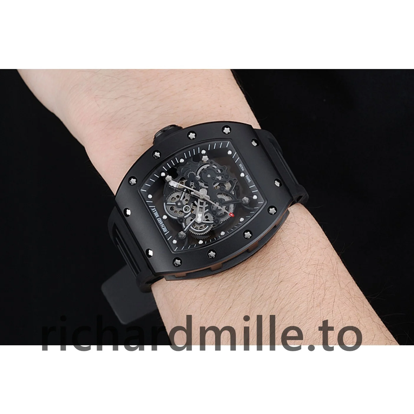 Richard Mille RM055 1454199 Rubber Black Dial Watch