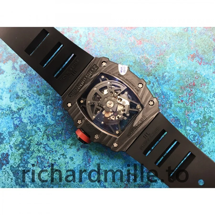 Richard Mille RM 35-02 Rafa Skeleton Dial Mens Watch