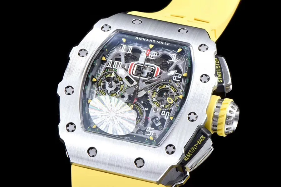 Richard Mille Replica RM 11-03 Series Yellow Tape