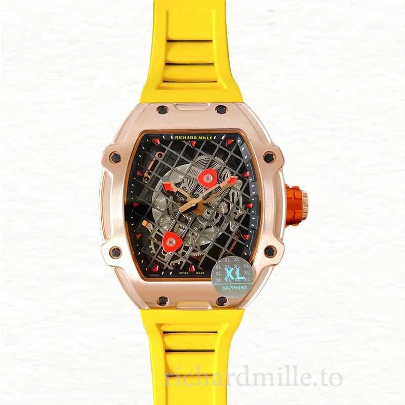 Richard Mille RM27-04 Mechanical Men Watch Transparent Dial