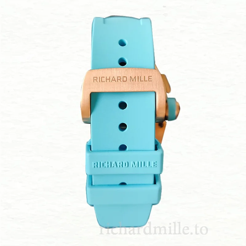 Richard Mille RM52-02 Men Mechanical Horse Dial Watch Rubber Band