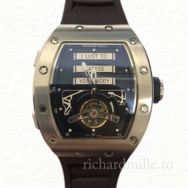 Richard Mille RM069 Mechanical Men Stainless Steel Watch