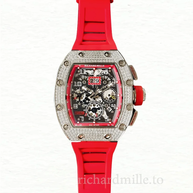 Richard Mille RM011 Mechanical Men Watch Rubber Band