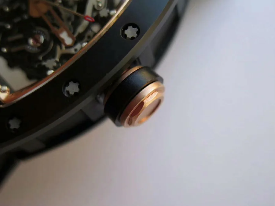 Richard Mille Replica RM 055 Black Strap