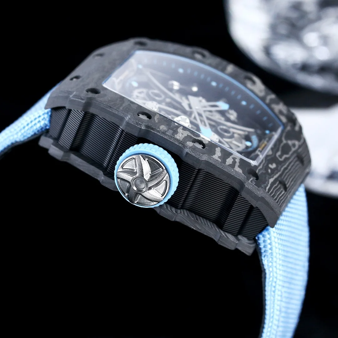 AAA Richard Mille RM 53-01 Replica Tourbillon Pablo Mac Donough Watch – Swiss Precision & Carbon Fiber Case