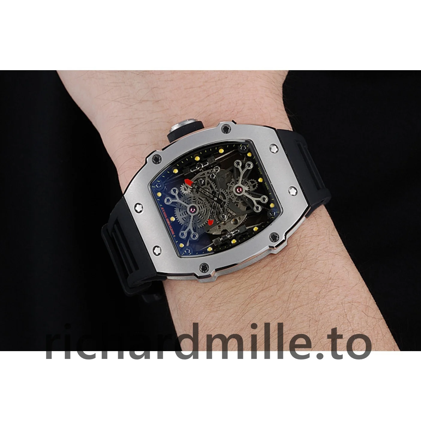 Richard Mille RM 27-01 1454254 Rubber Black Band Watch