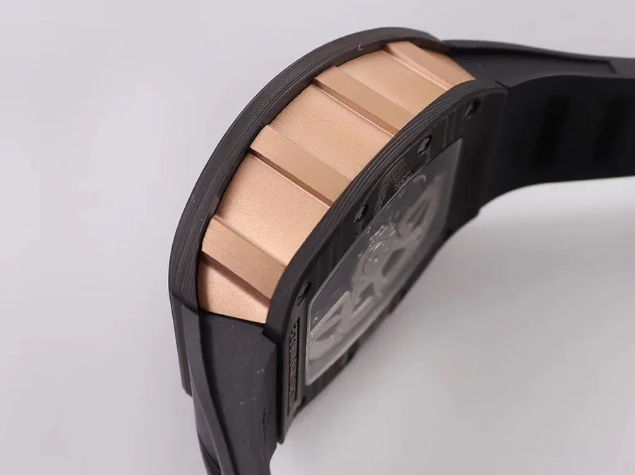 Richard Mille Replica RM-011 V2 Black Strap