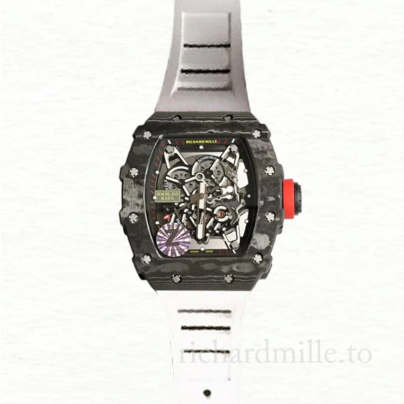 Richard Mille RM35-02 Men Mechanical Transparent Dial Watch