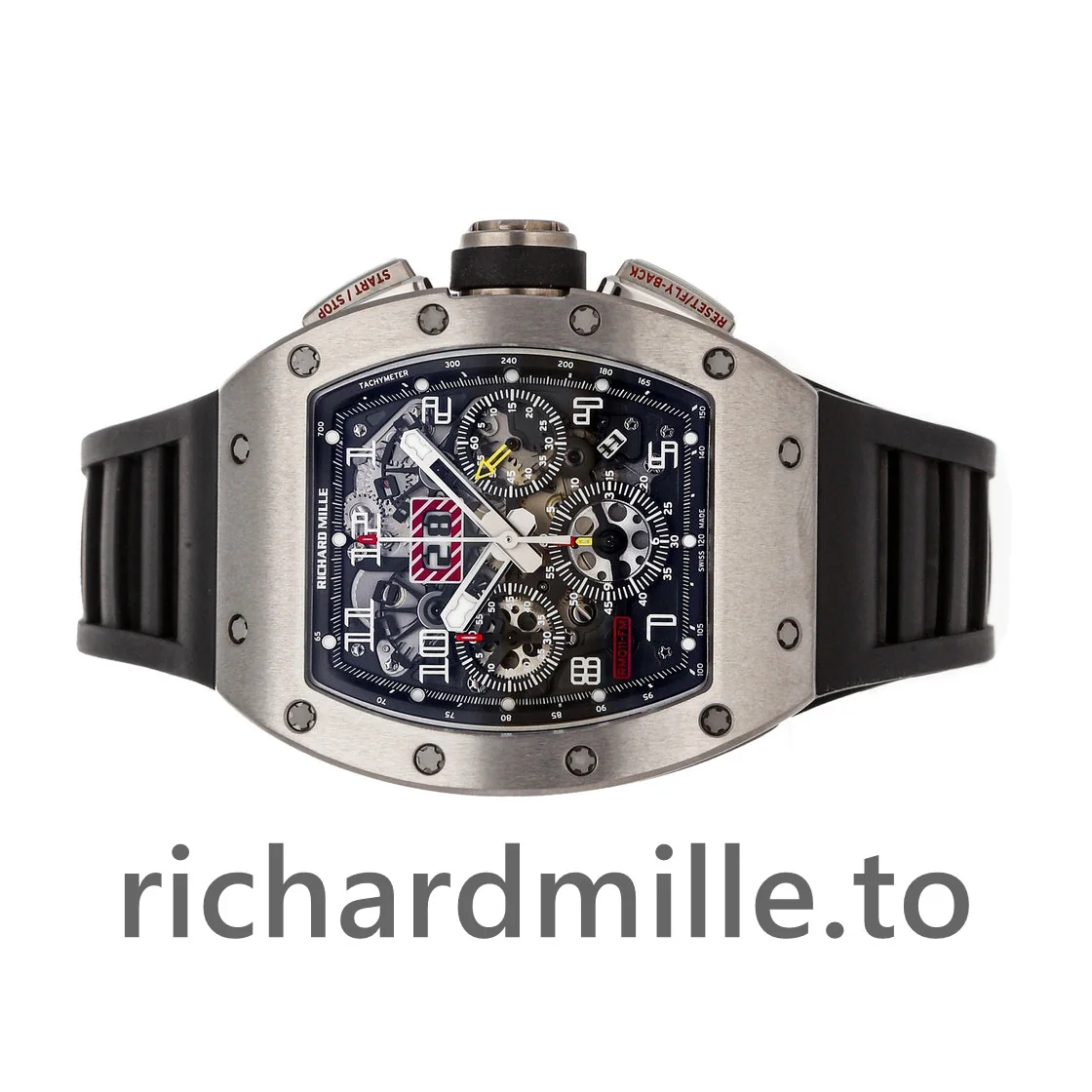 Richard Mille RM011 AK TI Skeletonized Dial Watch