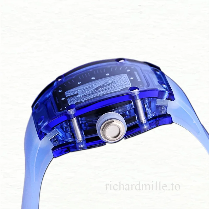 Richard Mille RM 07-02 Automatic Ladies Watch Acrylic Rubber Band